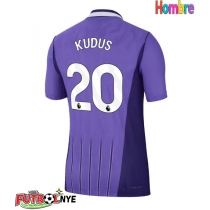 Camiseta Tottenham Hotspur Mohammed Kudus #20 Tercera Equipación 2026-27 manga corta